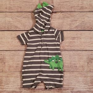 Baby boy dinosaur one piece